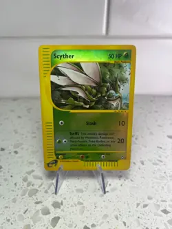 Scyther 106/147 Reverse Holo Aquapolis 2002 Pokemon Card LP - Image 1