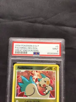 Pokemon Cards: Great Encounters Reverse Holo: Pachirisu 5/106 PSA 9 - Image 3