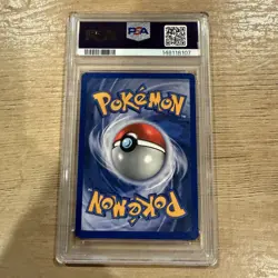 1999 Pokemon Machamp Base Set 1st Edition Holo #8 Card PSA 8 NM-MT - Image 4