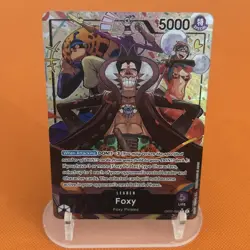 One Piece Card TCG Alt Art Leader Foxy (OP07-059) - Image 1