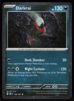 Darkrai (Cosmos Holo) Rare Miscellaneous Cards & Products 136/197 NM Holo - Image 1