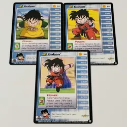 DBZ CCG Limited Gohan Personality Card 1-3 164 165 166 Dragon Ball Score Z TCG - Image 1