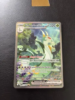 Serperior ex 164/086- Black Bolt Pokemon Special Illustration Rare English NM. - Image 1