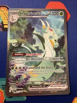 Pokemon Card | Serperior EX 164/086 Black Bolt SIR Special Illustration Rare - Image 1