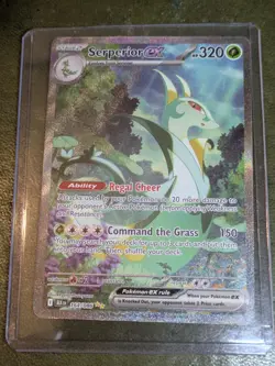 Pokemon Card | Serperior EX 164/086 Black Bolt SIR Special Illustration Rare - Image 1