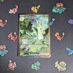 Serperior Ex 164/086 Special Illustration Rare Black Bolt Pokemon TCG - Image 1