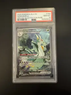 Pokemon Black Bolt Serperior ex Special Illustration Rare 164/086 PSA 10 - Image 1