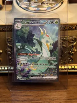 Pokemon Serperior ex 164/086 Holo Special Illustration Rare Sv: Black Bolt NM - Image 1