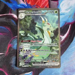 Pokemon TCG Serperior EX Special Illustration Rare Black Bolt Sir 164/086 - Image 1