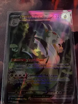 Pokemon TCG Serperior EX Full Art Special Illustration Rare Black Bolt 164/086 - Image 1