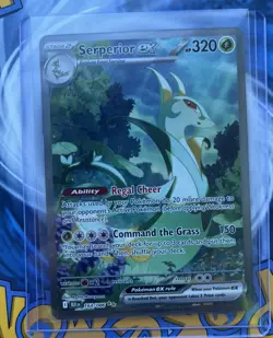 Pokemon TCG Serperior EX Full Art Special Illustration Rare Black Bolt 164/086 - Image 3
