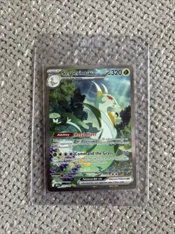 Pokemon TCG Serperior EX Black Bolt Sir Special Illustration Rare Card 164/086 - Image 1