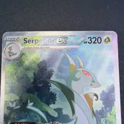 Pokemon TCG Serperior EX Full Art Special Illustration Rare Black Bolt 164/086 - Image 5