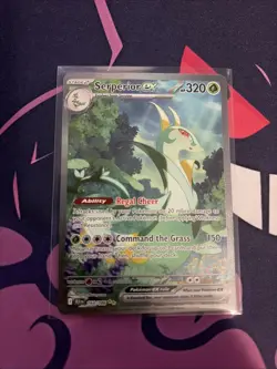 Pokemon TCG Serperior EX Black Bolt Sir Special Illustration Rare Card 164/086 - Image 1