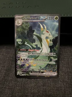 Pokemon TCG Serperior EX Full Art Special Illustration Rare Black Bolt 164/086 - Image 4