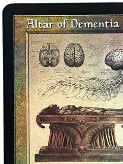 Altar of Dementia NM FOIL Schematic The Brothers' War: Retro Frame MTG - Image 3