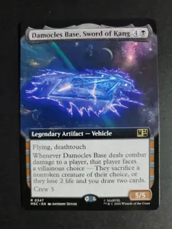 Damocles Base, Sword of Kang (Extended Art) Rare Marvel Super Heroes Commander - Image 1
