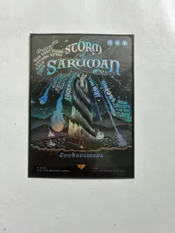 Storm of Saruman (Borderless Poster) - Universes Beyond LOTR (FOIL) READ DESC - Image 3
