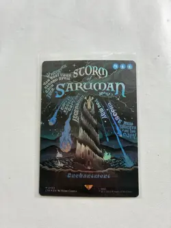 Storm of Saruman (Borderless Poster) - Universes Beyond LOTR (FOIL) READ DESC - Image 5