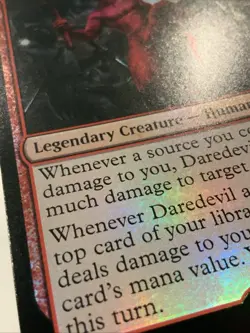 Daredevil, Fearless Fighter 0685 Foil R MTG Commander: Marvel Super Heroes NM - Image 2