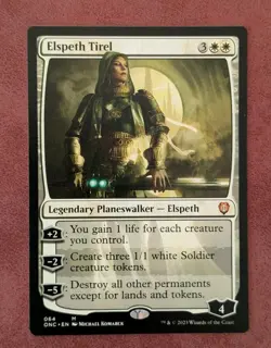 MTG Phyrexia: All will be One Commander ELSPETH TIREL NM - Image 1