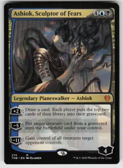 Ashiok, Sculptor of Fears 274 Mythic Theros Beyond Death Magic: The Gathering NM - Image 1