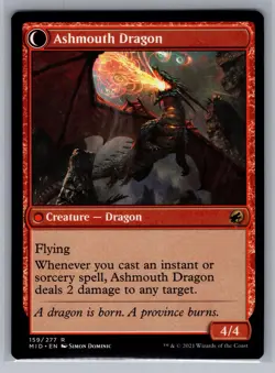Smoldering Egg 159 Rare Innistrad: Midnight Hunt Magic: The Gathering LP - Image 2