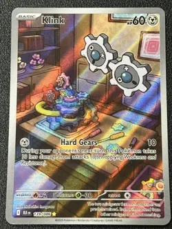 Pokemon TCG - Klink - 139/086 - Illustration Rare - SV: Black Bolt - Image 1