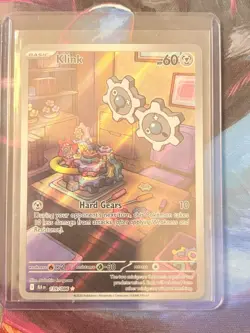 Klink 139/086 Illustration Rare (IR) Full Art - Pokemon TCG Black Bolt - NM - Image 1