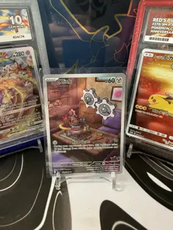 Pokemon TCG Klink 139/086 Illustration Rare Holo Scarlet Violet Black Bolt - Image 1