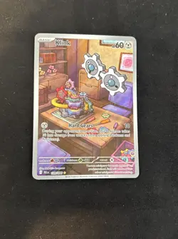 Pokemon TCG Klink 139/086 Sv: Black Bolt Illustration Rare Holo NM - Image 1