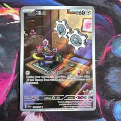 Pokemon TCG Klink Black Bolt Illustration Rare Card 139/086 Near Mint Condition - Image 1