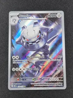 Steelix 150/132 Illustration Rare Mega Evolution Pokemon Near Mint - Image 1