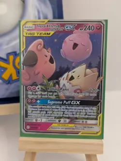 Togepi & Cleffa & Igglypuff GX Tag Team 143/236 Cosmic Eclipse Pokemon - Image 1