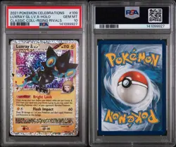 Luxray GL LV.X 109/111 Celebrations Classic Collection Pokemon PSA 10 Gem Mint - Image 3