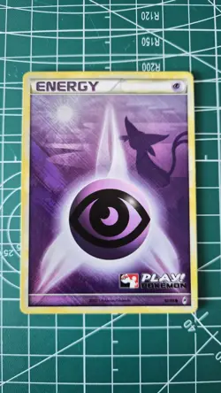 2011 Pokemon Psychic Energy Call of Legends Espeon Silhouette Play Stamped - Image 1