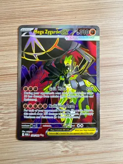 Mega Zygarde ex Ultra Rare Perfect Order 104/088 Near Mint - Image 1