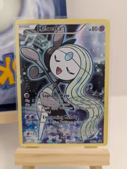 Pokemon Meloetta Full Art XY120 Promo - Image 1