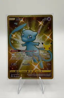 2021 Pokemon SWSH Celebrations Mew #025/025 - Image 1