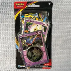 Pokemon Chaos Rising Mimikyu & Zacian Checklane Blister Booster Pack NEW Sealed - Image 1