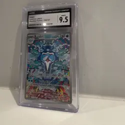 CGC 9.5 Palafin 200/197 SV03 Obsidian Flames Illustration Rare Holo English 2023 - Image 2