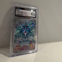 CGC 9.5 Palafin 200/197 SV03 Obsidian Flames Illustration Rare Holo English 2023 - Image 3
