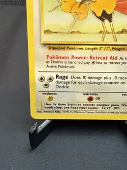 Dodrio 37/130 Uncommon Base Set 2 Pokemon - Image 3