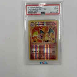 Pokemon XY Evolutions Charizard Reverse Holo 11/108 MINT PSA 9 - Image 1