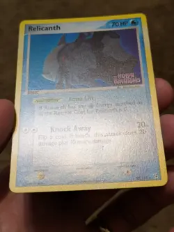 2006 Pokemon TCG EX Holon Phantoms Relicanth 30/110 Stamped Reverse Holo Rare LP - Image 3