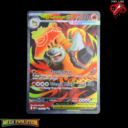 Mega Camerupt ex (156/132) Mega Evolution - Ultra Rare | Pokemon TCG | NM - Image 1