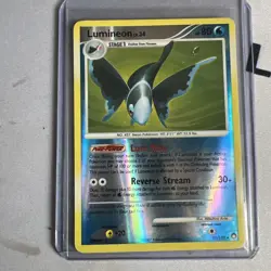 Pokemon Lumineon Reverse Holo 11/123 MT Mysterious Treasures LP - Image 1