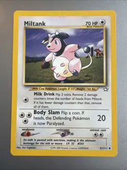 Pokemon - Miltank - 41/111 - Neo Genesis - Vintage - 2000 - WOTC - LP+ - Image 1