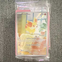 Fennekin 080 black star promo sealed chaos rising - Image 1