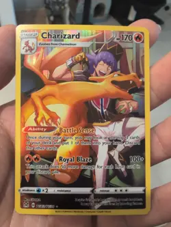 Charizard 2022 Pokemon Sword & Shield Lost Origin #TG03/TG30 Trainer Gallery - Image 1